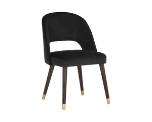 Monae Dining Chair - Abbington Black 107439 Sunpan