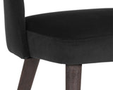 Monae Dining Chair - Abbington Black 107439 Sunpan