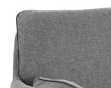 Florelle Swivel Lounge Chair - Belfast Koala Grey 107440 Sunpan