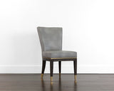 Alister Dining Chair - Bravo Metal / Polo Club Stone 107445 Sunpan