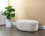 Soraya Ottoman - Dove Cream 107453 Sunpan