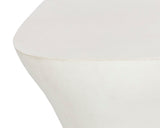 Dali Coffee Table - White 107463 Sunpan