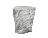 Dali End Table - Large - Marble Look - Grey 107468 Sunpan