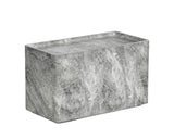 Liza Side Table - Marble Look - Grey 107471 Sunpan