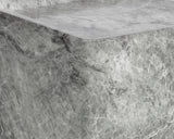 Liza Side Table - Marble Look - Grey 107471 Sunpan