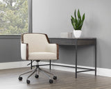 Foley Office Chair - Effie Linen 107525 Sunpan