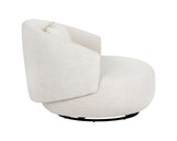 Walsh Swivel Lounge Chair - Effie Linen 107527 Sunpan