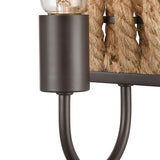 Weaverton 1-Light Vanity Light in Oil Rubbed Bronze 10752/1 Elk Lighting