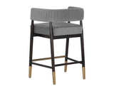 Callem Counter Stool - Antonio Charcoal 107537 Sunpan