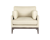 Mackenzie Armchair - Astoria Cream Leather 107547 Sunpan