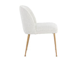 Lyne Dining Chair - Copenhagen White 107579 Sunpan