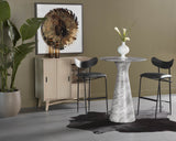 Shelburne Bar Table - Marble Look - Grey 107586 Sunpan