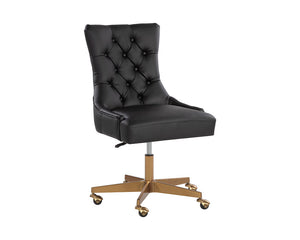 Delilah Office Chair - Dillon Black 107658 Sunpan