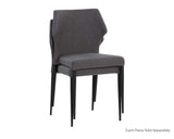 James Stackable Dining Chair - City Grey 107681 Sunpan