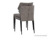 James Stackable Dining Chair - Bounce Smoke 107684 Sunpan