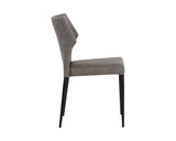 James Stackable Dining Chair - Bounce Smoke 107684 Sunpan