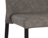 James Stackable Dining Chair - Bounce Smoke 107684 Sunpan