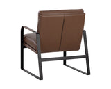 Sterling Lounge Chair - Missouri Mahogany Leather 107698 Sunpan