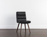 Zelia Dining Chair - Linea Black Leather 107707 Sunpan