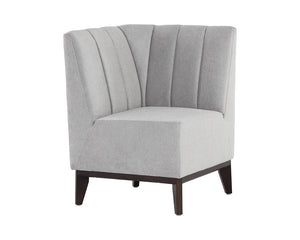 Kosovo Modular Banquette - Corner Seat - Polo Club Stone 107716 Sunpan