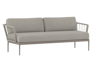 Catania Sofa - Grey - Palazzo Taupe 107729 Sunpan