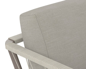 Catania Sofa - Grey - Palazzo Taupe 107729 Sunpan