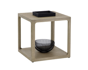 Doncaster Side Table - Smoke Grey 107738 Sunpan