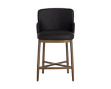 Franklin Counter Stool - Vintage Black 107749 Sunpan