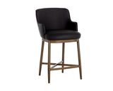 Franklin Counter Stool - Vintage Black 107749 Sunpan