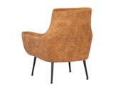Aletta Lounge Chair - Nono Tapenade Gold 107756 Sunpan