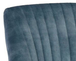 Chardon Dining Chair - Nono Petrol 107757 Sunpan