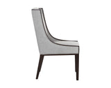 Idalia Dining Chair - Brown - Belfast Heather Grey 107762 Sunpan