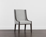 Idalia Dining Chair - Brown - Belfast Heather Grey 107762 Sunpan