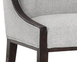 Idalia Dining Chair - Brown - Belfast Heather Grey 107762 Sunpan