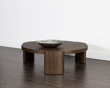 Alouette Coffee Table - Distressed Brown 107781 Sunpan