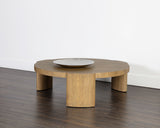 Alouette Coffee Table - Aged Oak 107782 Sunpan