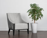 Aurora Lounge Chair - Polo Club Stone / Overcast Grey 107802 Sunpan