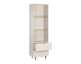 Celine Bookcase - Cream 107848 Sunpan