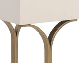 Celine Console Table - Cream 107849 Sunpan