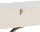 Celine Console Table - Cream 107849 Sunpan