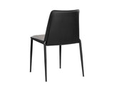 Renee Stackable Dining Chair - Dillon Stratus / Dillon Black 107879 Sunpan