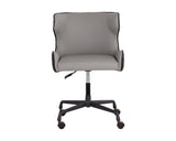 Gianni Office Chair - Dillon Stratus / Dillon Black 107887 Sunpan