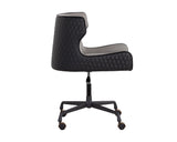 Gianni Office Chair - Dillon Stratus / Dillon Black 107887 Sunpan