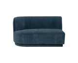 Jaclyn Modular - Left Armchair - Danny Dusty Blue 107897 Sunpan