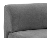 Harmony Modular - Armless Chair - Danny Dark Grey 107900 Sunpan