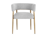 Maestro Dining Armchair - Belfast Heather Grey 107905 Sunpan