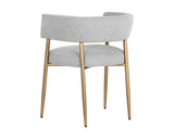 Maestro Dining Armchair - Belfast Heather Grey 107905 Sunpan