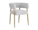 Maestro Dining Armchair - Belfast Heather Grey 107905 Sunpan