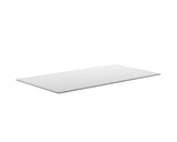 Glass Dining Table Top - Rectangular - Clear - 86.5" 107912 Sunpan