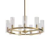 Clarabelle Chandelier - Small - Brass 107926 Sunpan